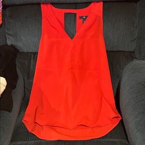 GAP Bold Red Sleeveless Blouse